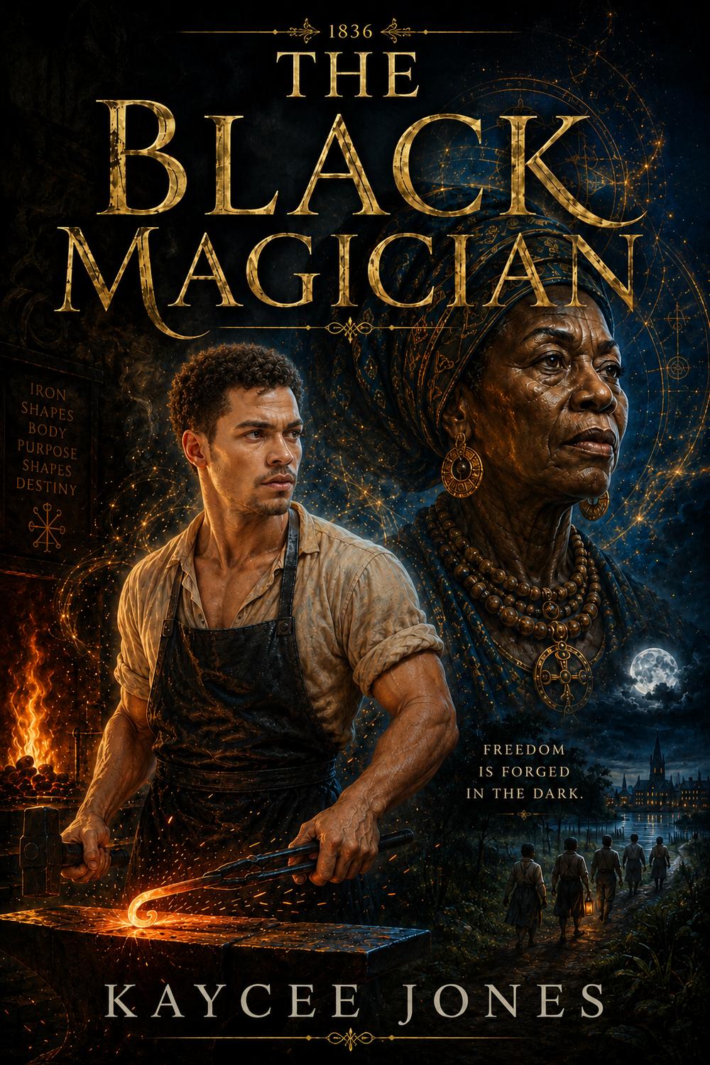 Cover of The Black Magician by KayCee Jones