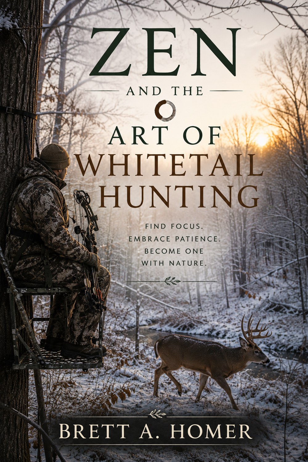 Cover of Zen and the Art of Whitetail Hunting by Brett A. Homer